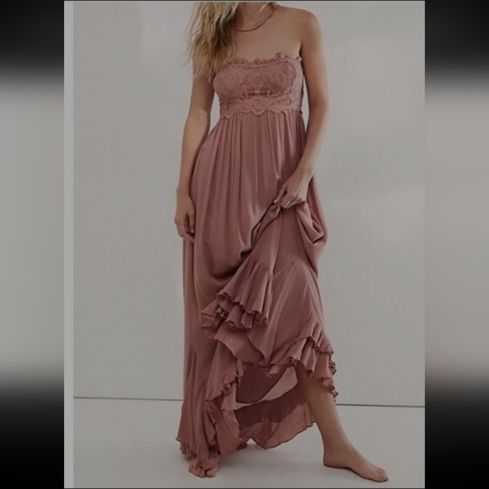 FREE PEOPLE Adella Maxi Dress